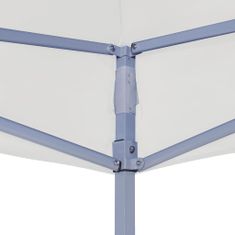 Greatstore fehér acél professzionális összecsukható rendezvénysátor 3x3 m