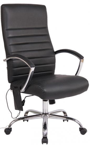 BHM Germany Glen masszázs irodai szék, fekete