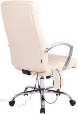 BHM Germany Glen masszázs irodai szék, krém