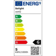 Solight LED elsötétíthető lámpa 2 az 1-ben talp és rögzítő, 3 színes borítás