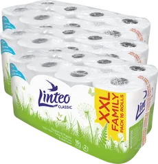 LINTEO Classic Toalettpapír 3x 16 tekercs