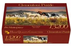 Clementoni Puzzle Vadlovak - Mennydörgő csorda 13200 darab