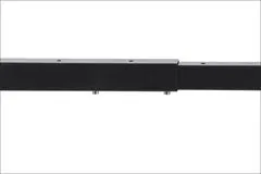 STEMA Fém asztal vagy íróasztal kerete NY-HF05RA. Magassága 72,5 cm, szélessége 68 cm. Állítható hosszúság. Fekete.