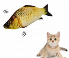 aptel Újratölthető interaktív mozgó hal macskáknak USB 26cm