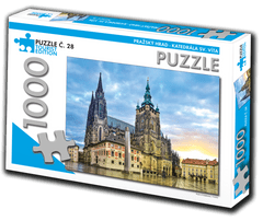 TOURIST EDITION Puzzle Szent Vitus székesegyház, Prága 1000 darab (No.28)