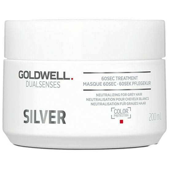 GOLDWELL Maszk szőke és ősz hajra Silver (60sec Treatment)