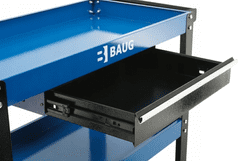 BAUG tools Műhelyszerviz kocsi fiókos szerszámokhoz 136 kg-ig
