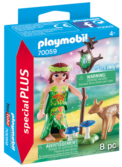 Playmobil PLAYMOBIL Special Plus 70059 Tündér és szarvas