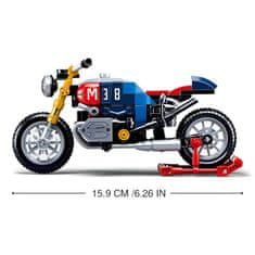 Sluban Model Bricks M38-B0958 Motorkerékpár Café racer