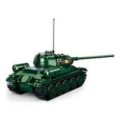 Sluban modell tégla M38-B0982 Tank T34/85
