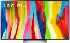 LG OLED55C22LB OLED evo C2 55'' 4K Smart TV, 139 cm, 4K Ultra HD, HDR, webOS ThinQ AI