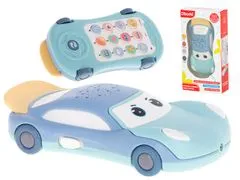 Aga Gyermek telefon projektorral 2 az 1-ben - Kék autó