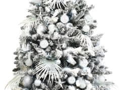 LAALU.cz Karácsonyi díszkészlet 109 db luxus dobozban POLAR WHITE karácsonyfához 120-210 cm