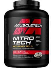 MuscleTech Nitro-Tech 100% Whey Gold 2270 g, francia vaníliakrém