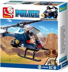 Sluban rendőrség 4into1 M38-B0638B helikopter
