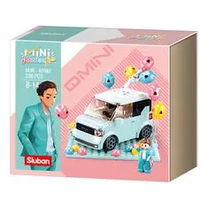 Sluban Lányok álma Mini kézműves M38-B1087 Qmini zöld autó