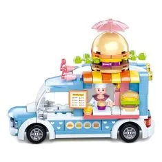 Sluban Girls Dream M38-B0993B Mobil hamburger bolt