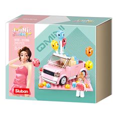Sluban lányok Dream Mini kézműves M38-B1086 Qmini rózsaszín átalakítható M38-B1086 Qmini rózsaszín átalakítható