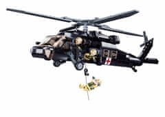 Sluban Model Bricks M38-B1012 orvosi helikopter UH-60 Black Hawk
