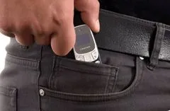 CoolCeny Miniatűr mobiltelefon L8STAR - A legkisebb a világon - Fekete