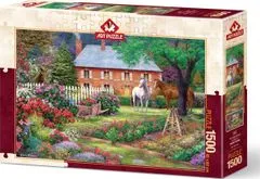 Art puzzle Puzzle Garden lovakkal 1500 db