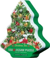 EuroGraphics Puzzle bádogdobozban Karácsonyfa 550 db