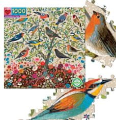eeBoo Négyzet alakú puzzle énekesmadarak fája 1000 darab