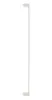 LINDAM Univerzális biztonsági rács toldó, Fehér, 7cm
