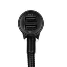 Malatec 5V1 FM autós adó bluetooth 2x USB töltő 12-24V microSD