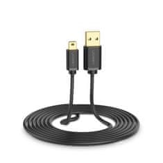 USAMS Ugreen USB - miniUSB kábel - Fekete