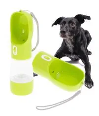 Aga Hordozható víz- és eledeladagoló kutyák számára Green