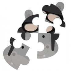 B-állat Tigris/Hippo/Béka habszivacs puzzle