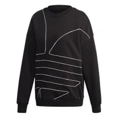 Adidas Pulcsik fekete 164 - 169 cm/M Large Logo Sweatshirt
