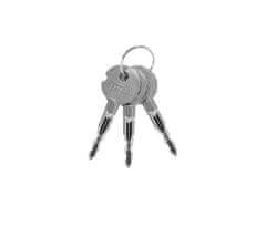 Malatec Biztonsági széf kulccsal 170x230x170mm fekete