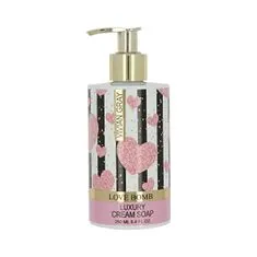 Vivian Gray Krémes folyékony szappan Love Bomb (Luxury Cream Soap) 250 ml