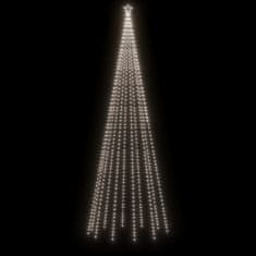 shumee kúp alakú karácsonyfa 732 hideg fehér LED-del 160 x 500 cm