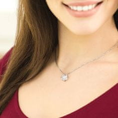 Lovilion Egyedi Ajándék Valentin Napra Barátnőmnek - Ezüst nyaklánc cirkónia kristályokkal | JULIET