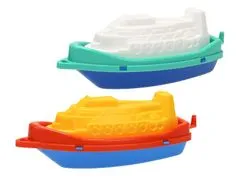 Csónak 14 cm - vegyes színek (fehér, sárga)