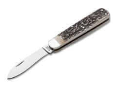Böker Manufaktur 110609 Hunters Knife Mono CPM vadász zsebkés 9 cm, szarvas agancs