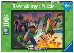 Ravensburger Puzzle Minecraft - Monsters of Minecraft 100 darabos puzzle