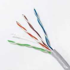 Qoltec UTP hálózati kábel/kábel | CAT5E | 305m | PVC szürke