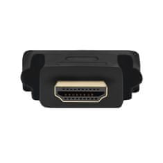 Qoltec adapter HDMI A hím | DVI (24+1) nőstény
