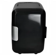 Northix Mini hűtőszekrény 4 literes - fekete 