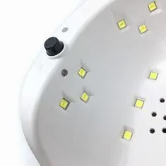Northix LED / UV körömlámpa F5 - fehér 