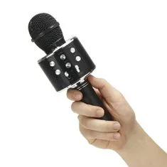 Northix KTV - Vezeték nélküli karaoke mikrofon - fekete 