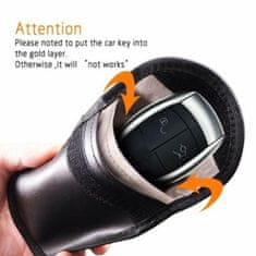Northix Kulcs nélküli RFID védőtok autókulcsokhoz 