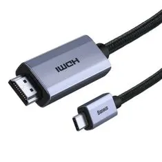 BASEUS High Definition kábel USB-C / HDMI 2.0 4K 60Hz 2m, fekete