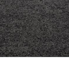 Greatstore antracitszürke hosszú szálú bozontos szőnyeg 160 x 230 cm