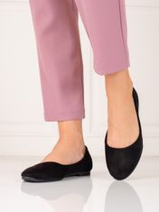 Amiatex Női balerina cipő 91289, fekete, 37