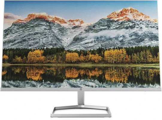 Irodai monitor HP M27fw (2H1A4AA) 27 hüvelyk képátlójú Full HD 1920 1080 IPS képernyő frissítési frekvencia kompatibilis fejlett technológia Alacsony kék fény villogásmentes